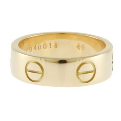 Cartier Love Ring, Size 8.5, 18K Gold, Women's, CARTIER