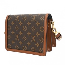 LOUIS VUITTON Louis Vuitton Monogram Reverse Dauphine MINI Brown M44580 Women's Canvas Shoulder Bag