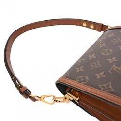 LOUIS VUITTON Louis Vuitton Monogram Reverse Dauphine MINI Brown M44580 Women's Canvas Shoulder Bag