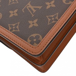 LOUIS VUITTON Louis Vuitton Monogram Reverse Dauphine MINI Brown M44580 Women's Canvas Shoulder Bag