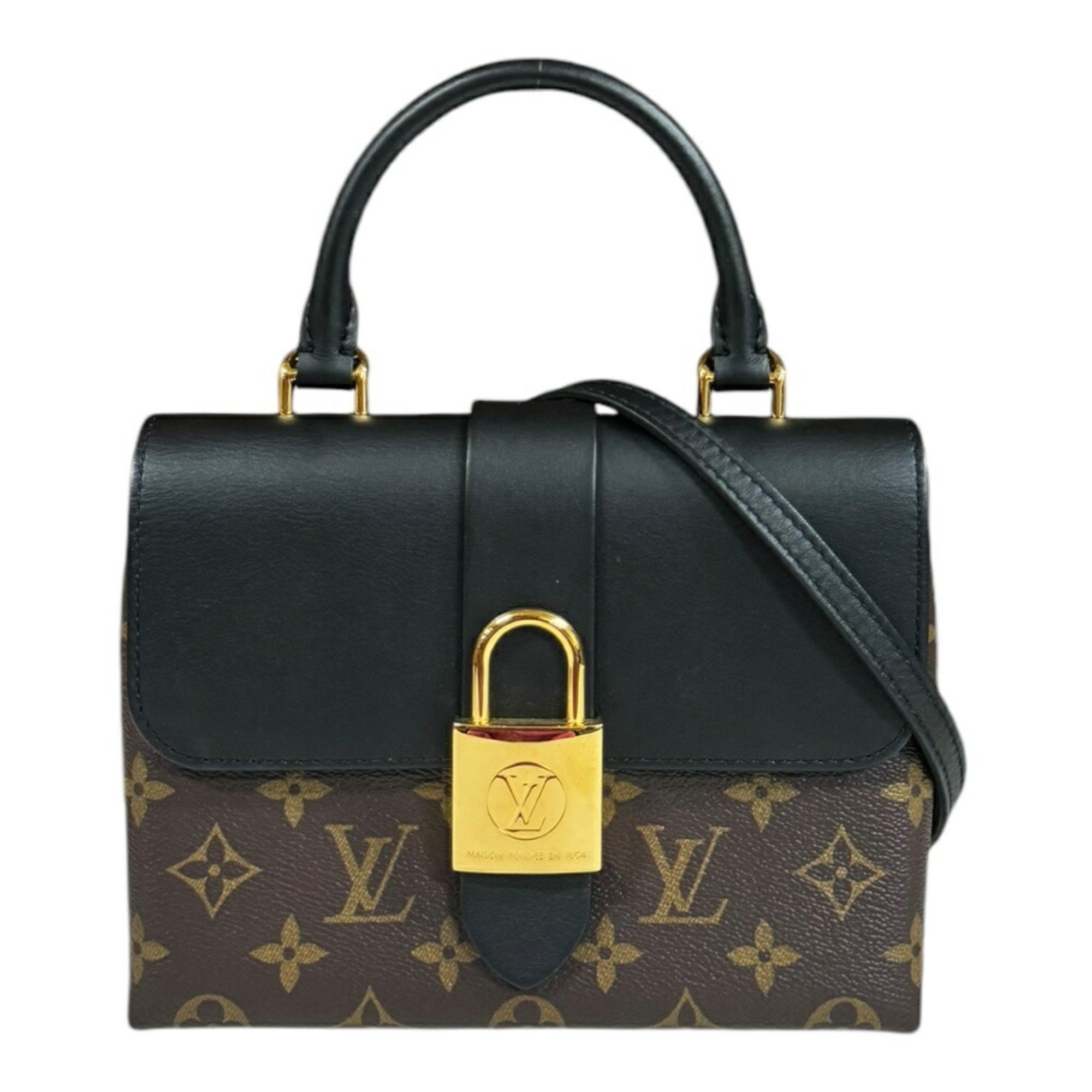 Louis Vuitton Rocky BB Monogram Shoulder Bag Canvas M44141 Brown Women's LOUIS VUITTON