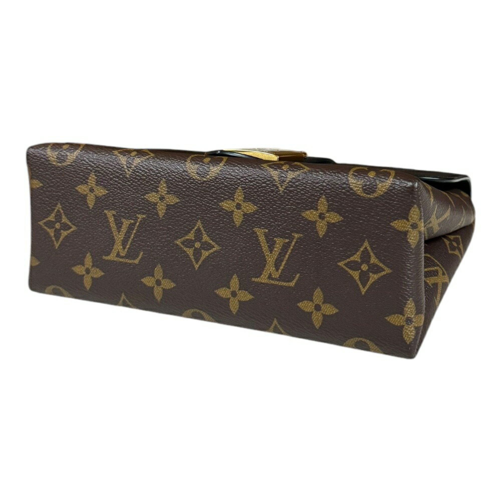 Louis Vuitton Rocky BB Monogram Shoulder Bag Canvas M44141 Brown Women's LOUIS VUITTON