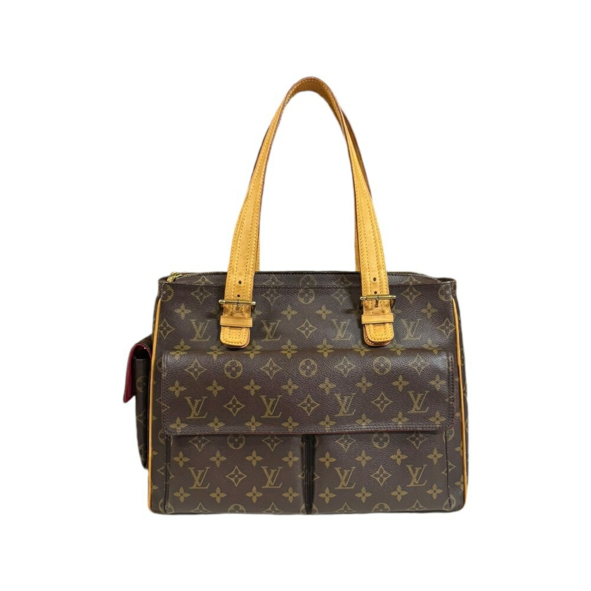 Louis Vuitton Multiple Cite Monogram Shoulder Bag Canvas M51162 Brown Women's LOUIS VUITTON