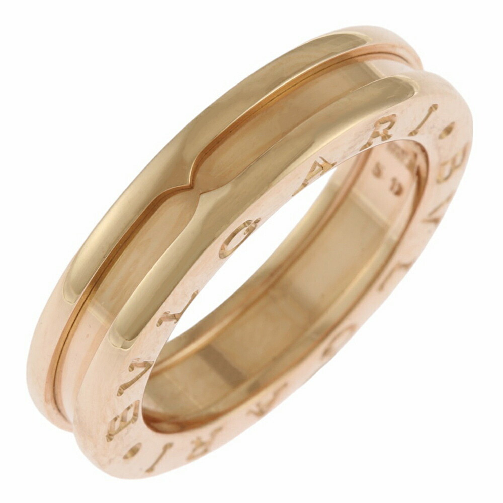 BVLGARI B-zero.1 B-zero One Band Ring Size 11 18K Gold Women's