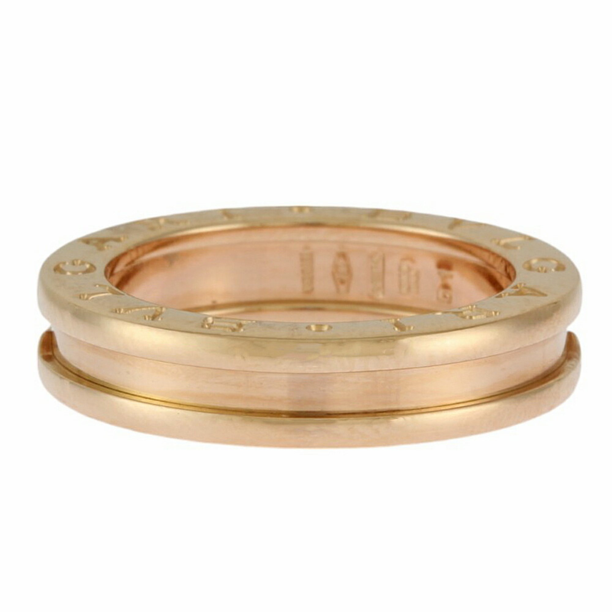 BVLGARI B-zero.1 B-zero One Band Ring Size 11 18K Gold Women's