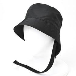 PRADA Re-Nylon Triangle Bucket Hat 2HC282 Nylon Black E-156652