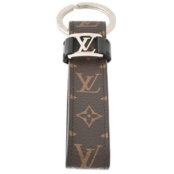 Louis Vuitton LOUIS VUITTON Keychain LV Dragonne M62709 Monogram Brown Silver S-156183