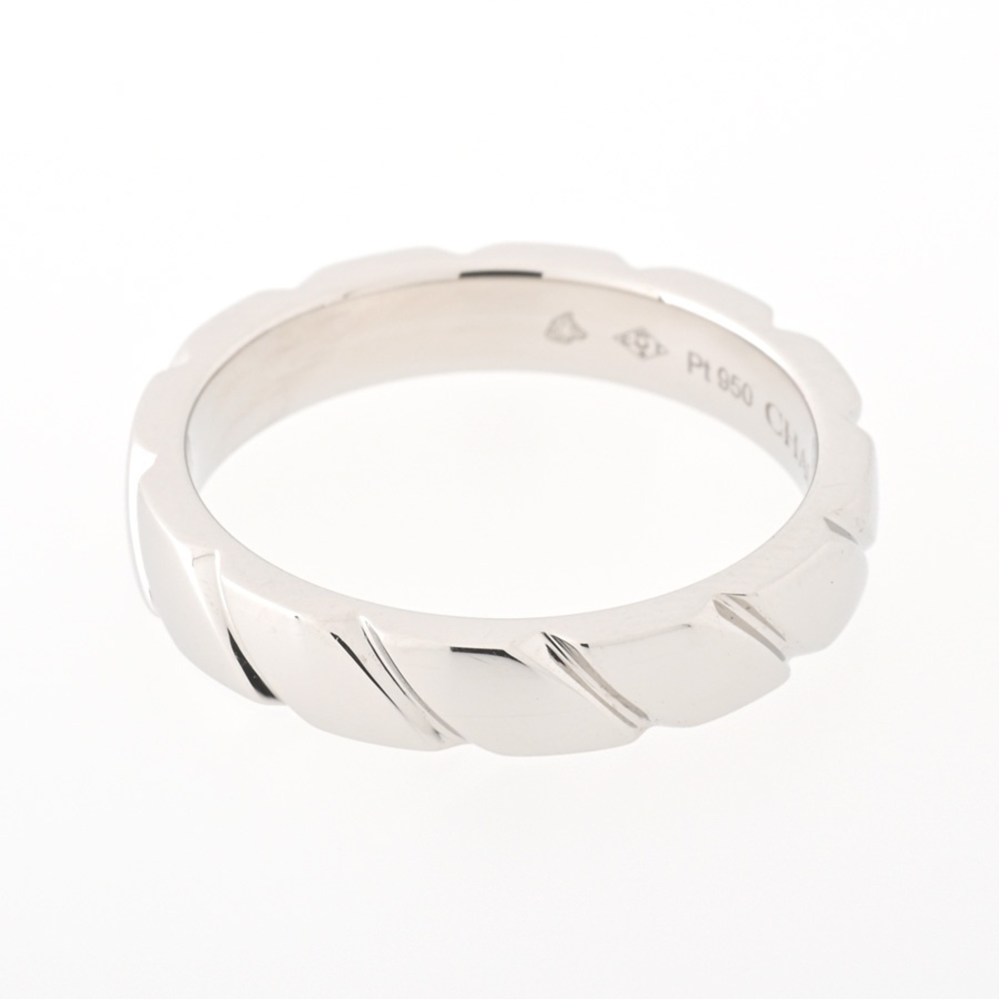 CHAUMET Torsade Ring Pt950 #16 E-156247