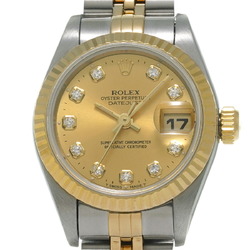 ROLEX Rolex Datejust 10P Diamond 69173G Ladies Watch Automatic