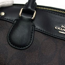 Coach Signature Bennett Satchel Boston Bag