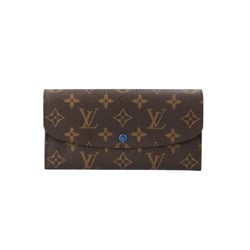 Louis Vuitton Portefeuille Emily Monogram Long Wallet Canvas M60138 Unisex LOUIS VUITTON