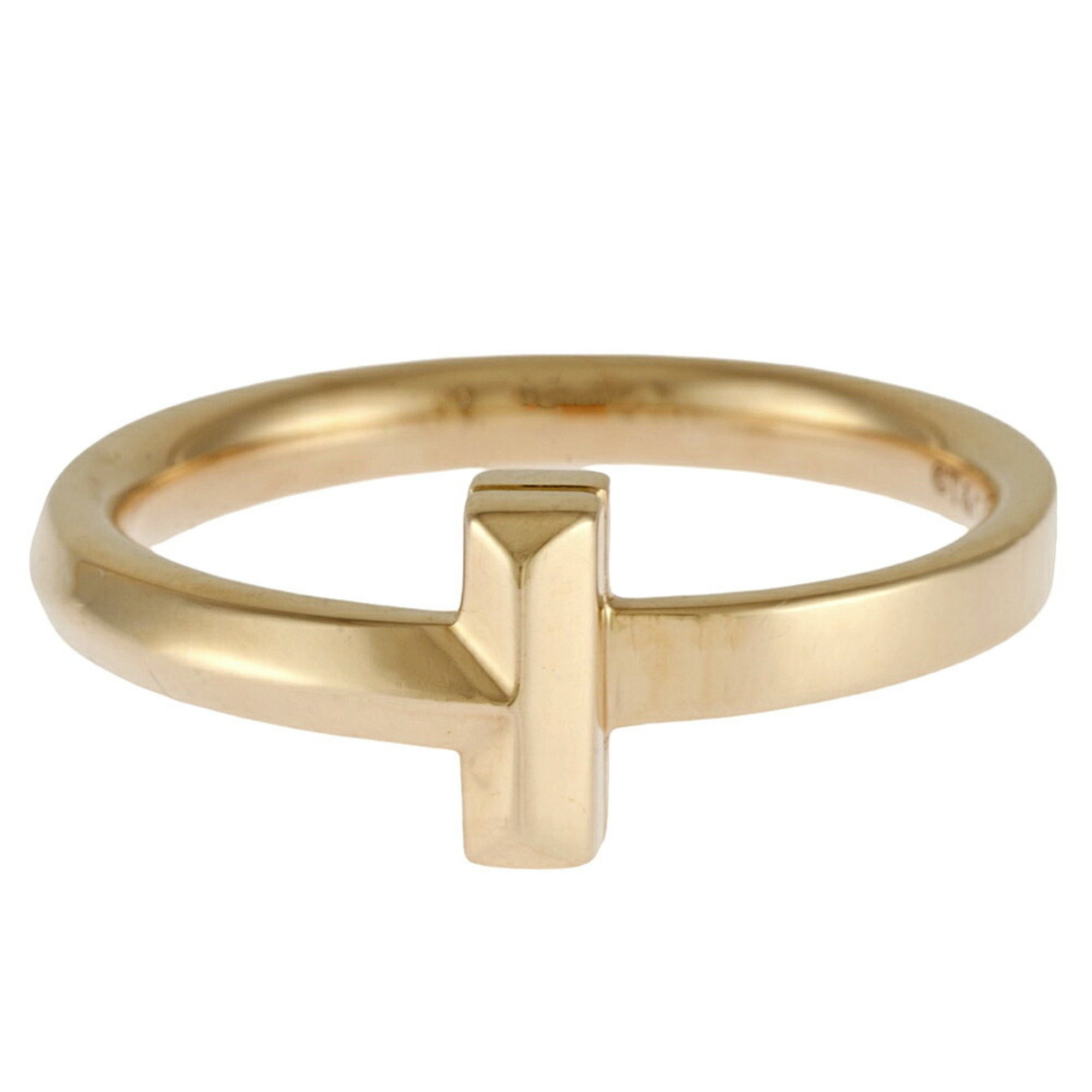 Tiffany TT One Ring, Tiffany, size 12, 18k gold, women's, TIFFANY & Co.