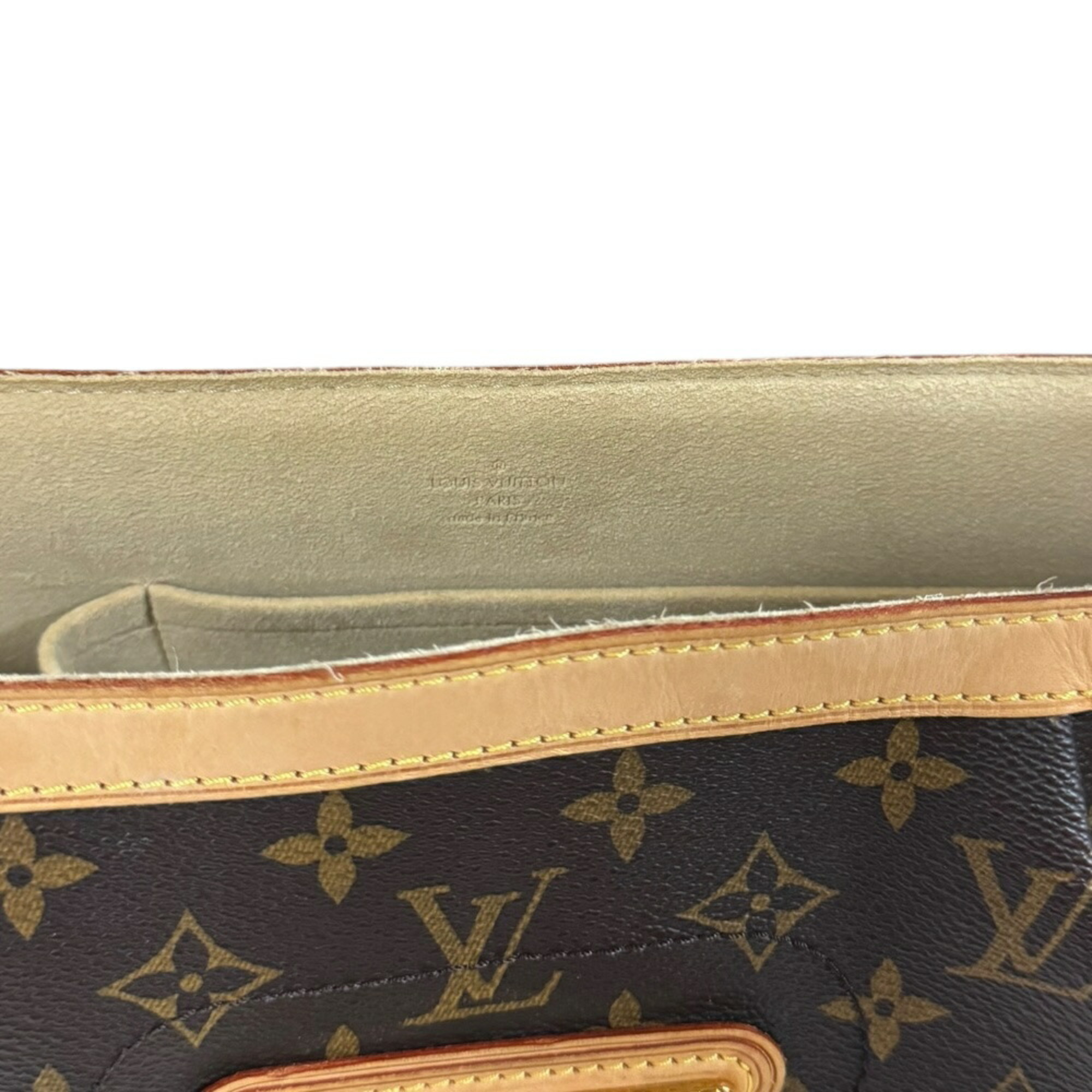 Louis Vuitton Beverly MM Monogram Shoulder Bag Canvas M40121 Brown Women's LOUIS VUITTON