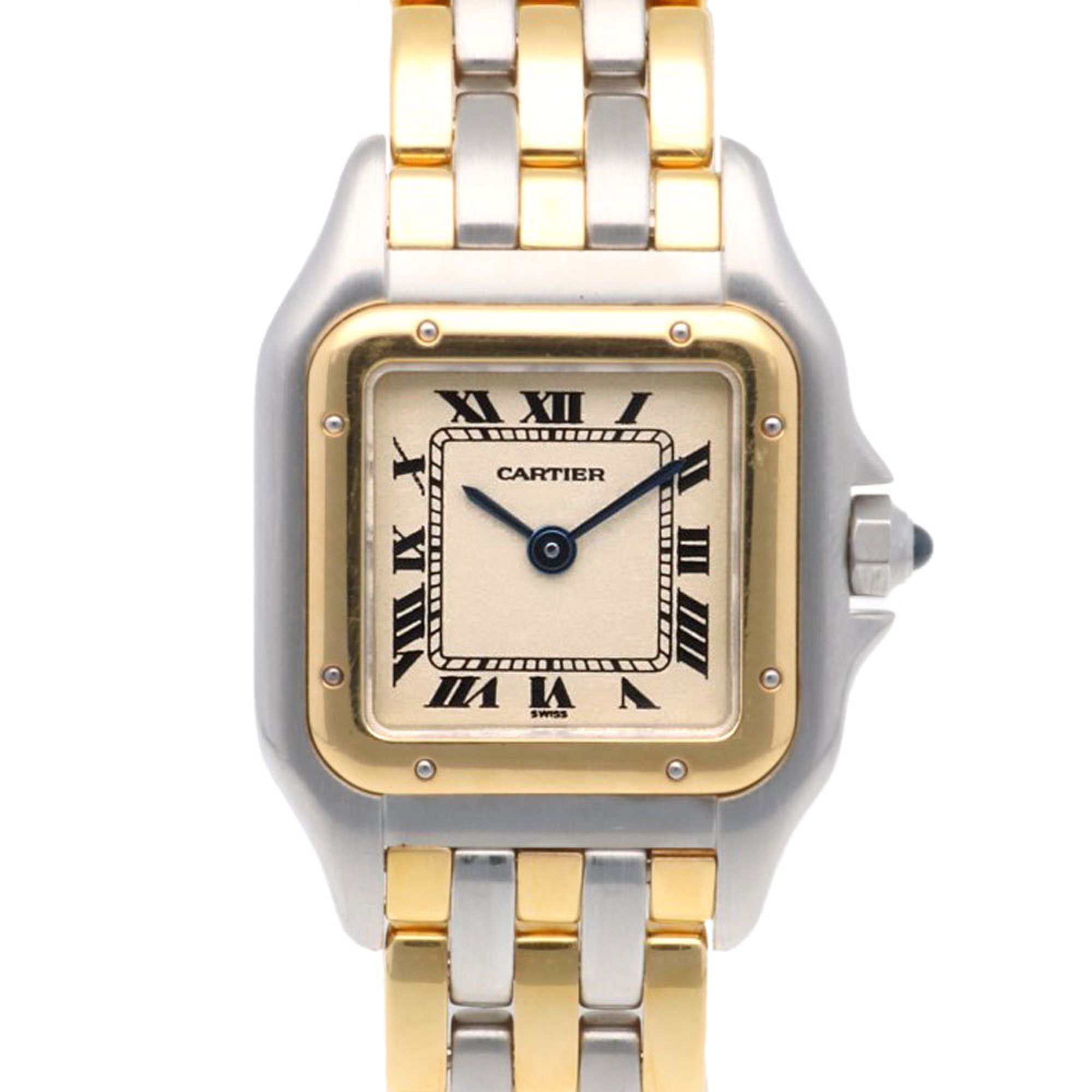 Cartier Panthere Watch, Stainless Steel 1057917, Quartz, Women's, CARTIER 3 Row