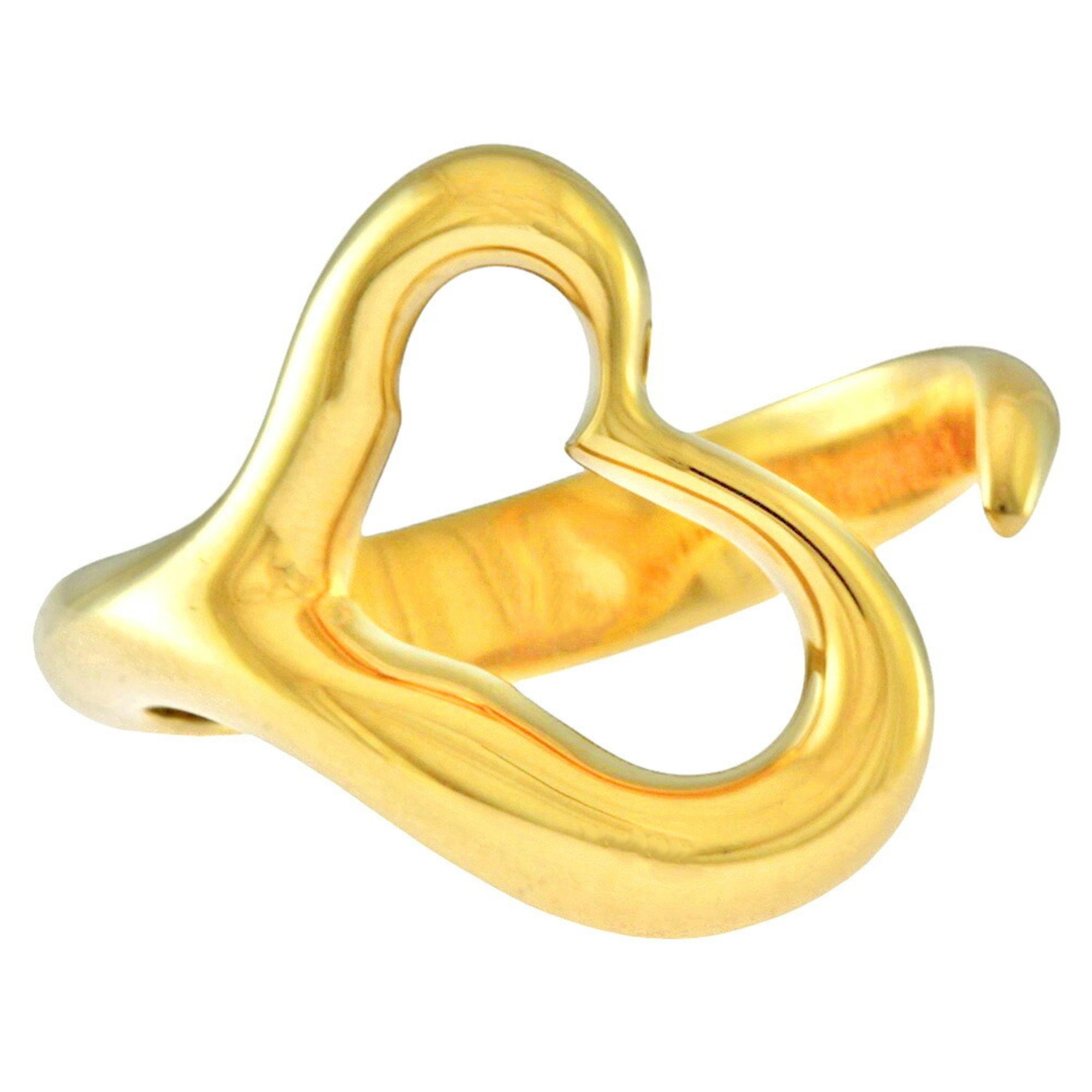 Tiffany Heart Ring, Tiffany, size 11, 18k gold, women's, TIFFANY&Co.