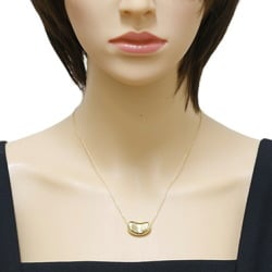 Tiffany Bean Necklace 18K Gold Women's TIFFANY&Co.