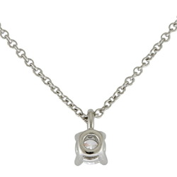 Tiffany solitaire necklace Pt950 platinum diamond ladies TIFFANY&Co.