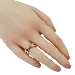 Cartier Trinity Ring, Size 15, 18K Gold, Women's, CARTIER