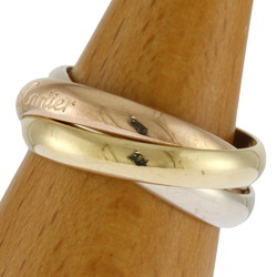 Cartier Trinity Ring, Size 15, 18K Gold, Women's, CARTIER