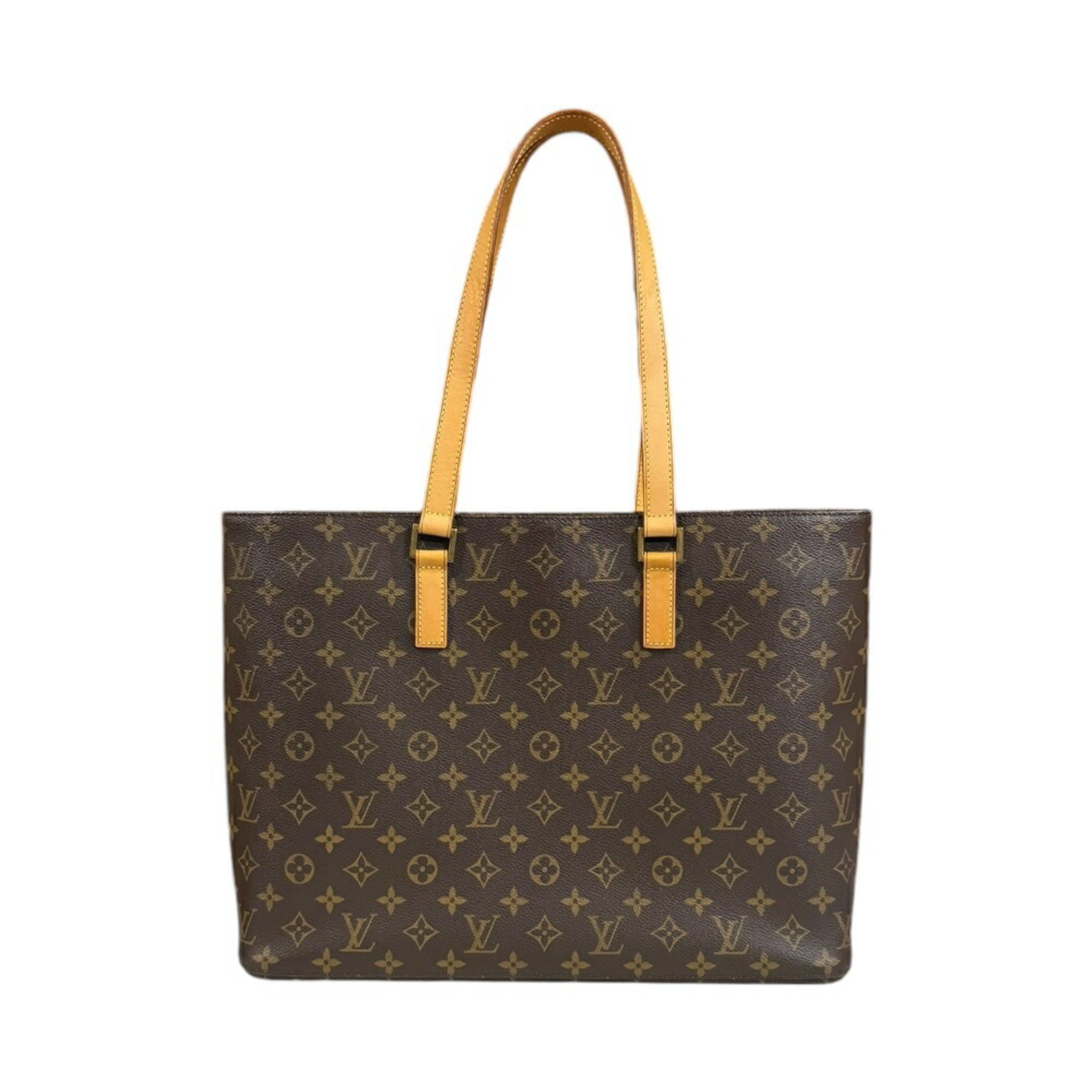 Louis Vuitton Leco Monogram Tote Bag Canvas M51155 Brown Women's LOUIS VUITTON