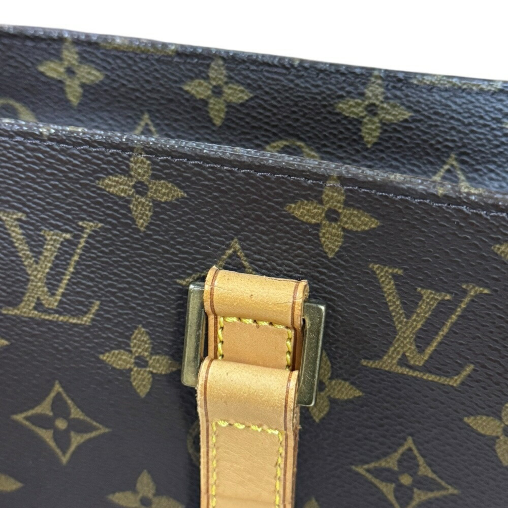 Louis Vuitton Leco Monogram Tote Bag Canvas M51155 Brown Women's LOUIS VUITTON