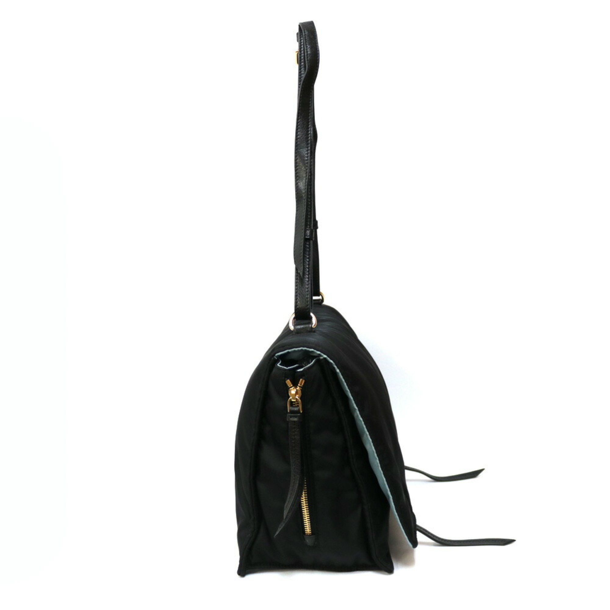 PRADA Shoulder Bag Black Women's