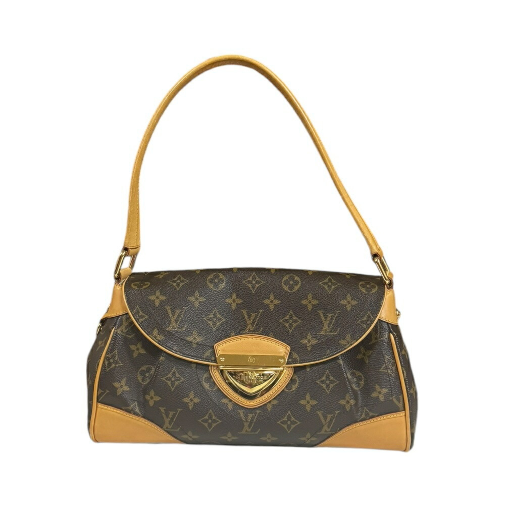 Louis Vuitton Beverly MM Monogram Shoulder Bag Canvas M40121 Brown Women's LOUIS VUITTON