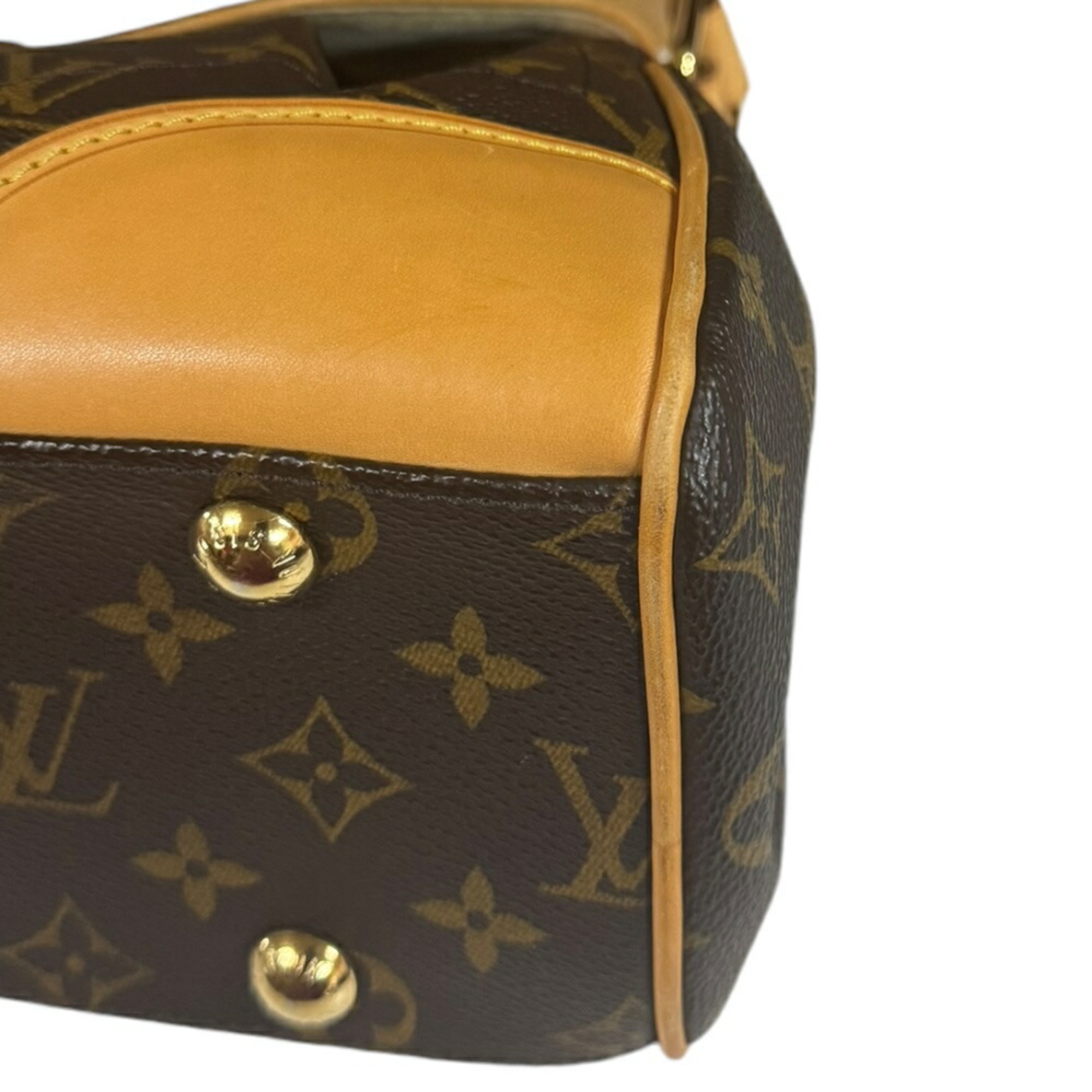 Louis Vuitton Beverly MM Monogram Shoulder Bag Canvas M40121 Brown Women's LOUIS VUITTON