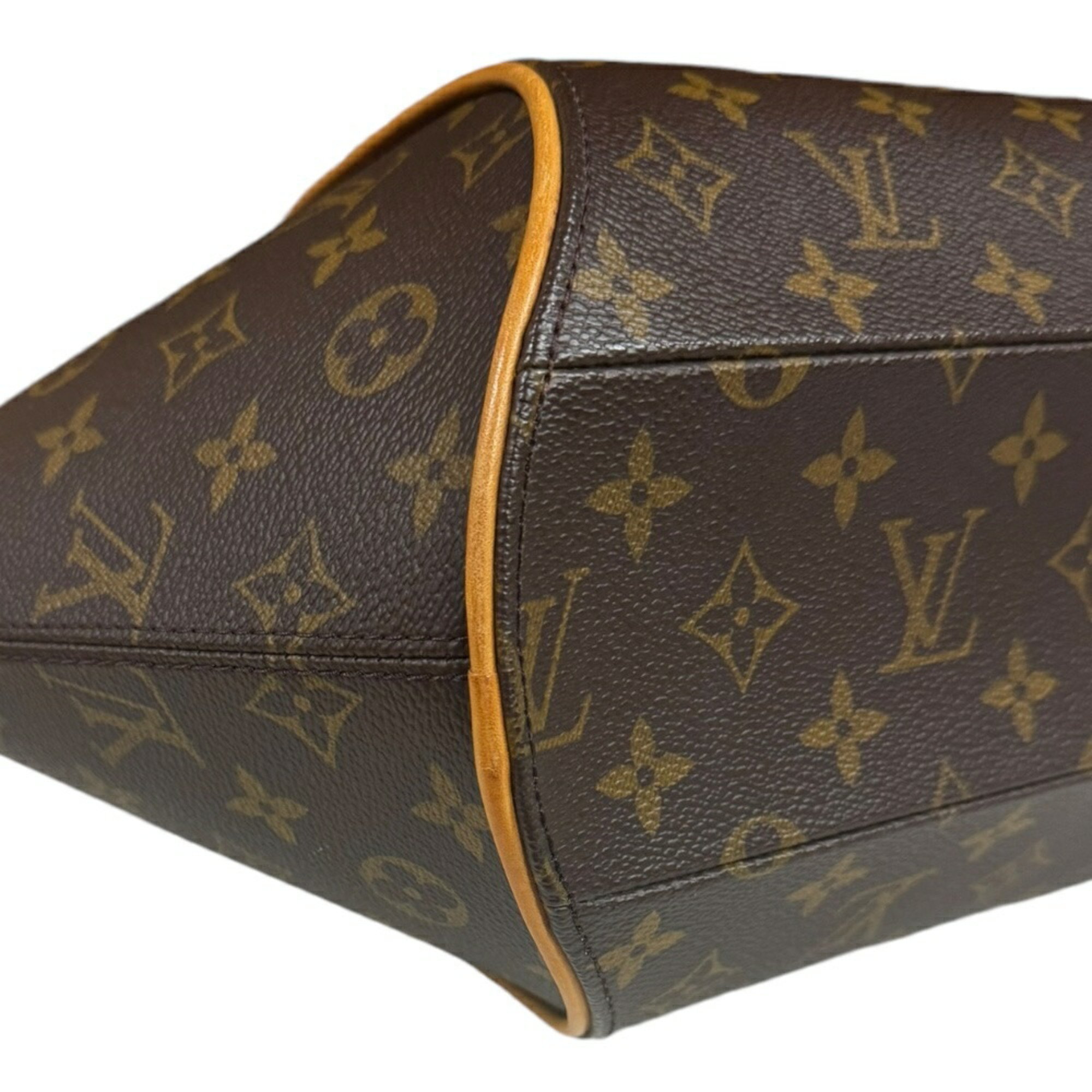 Louis Vuitton Ellipse MM Monogram Handbag Canvas M51126 Brown Women's LOUIS VUITTON