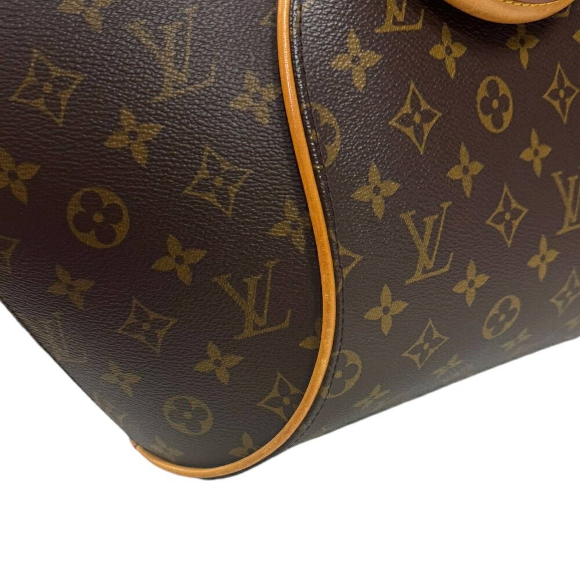 Louis Vuitton Ellipse MM Monogram Handbag Canvas M51126 Brown Women's LOUIS VUITTON