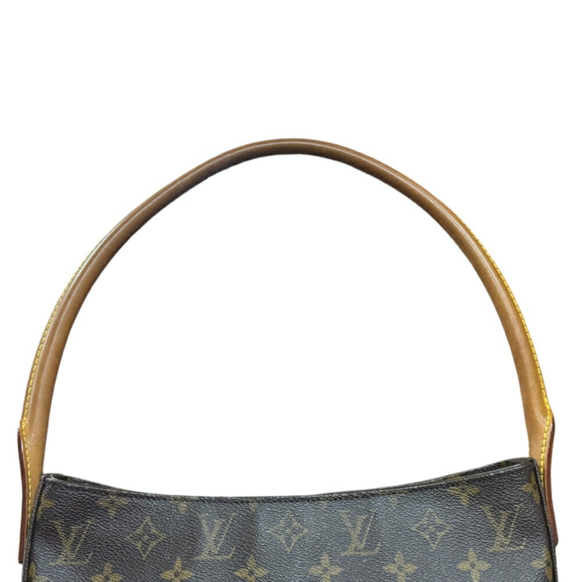 Louis Vuitton Looping GM Monogram Shoulder Bag Canvas M51145 Brown Women's LOUIS VUITTON