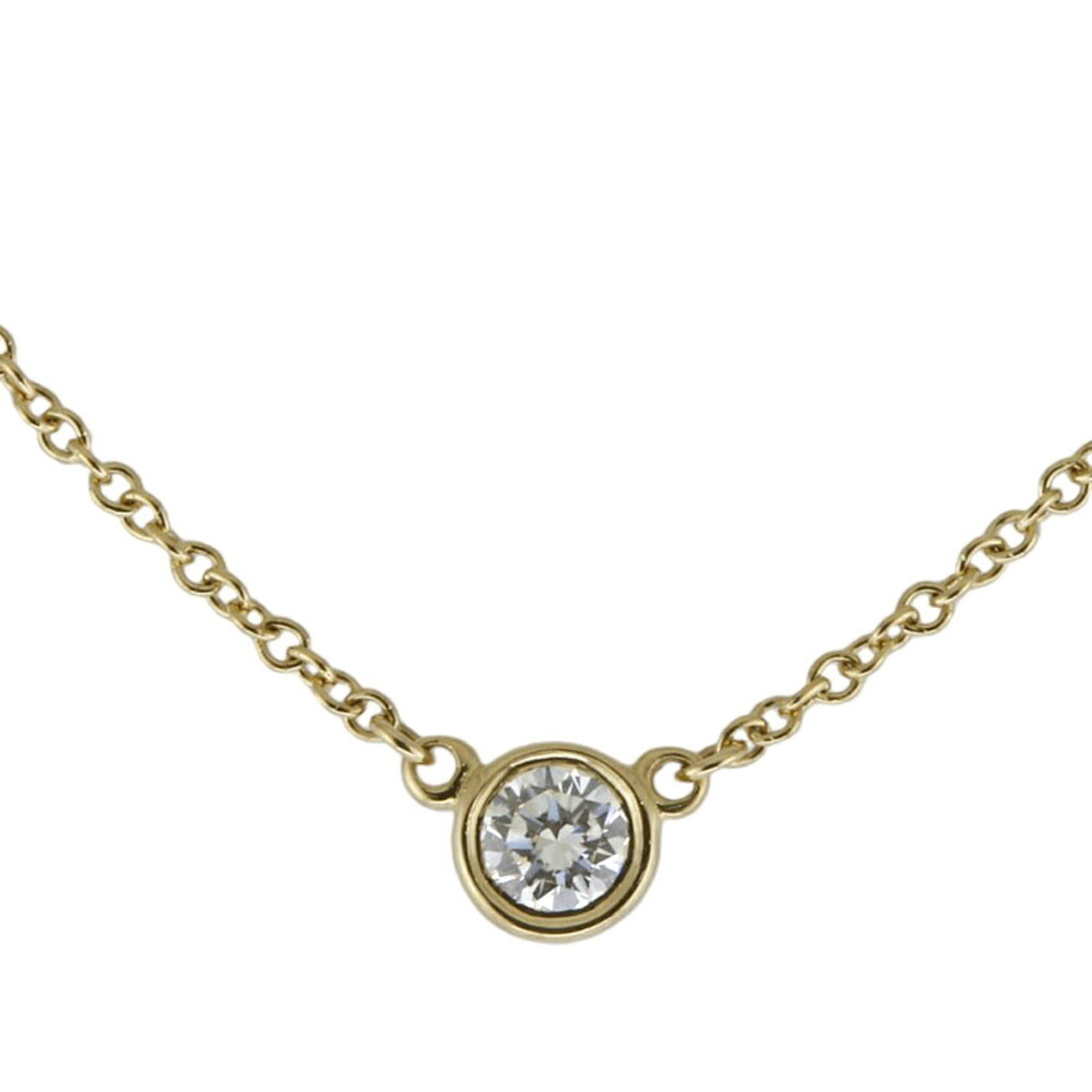 Tiffany by the Yard 0.12ct Necklace 18K Diamond Ladies TIFFANY&Co.