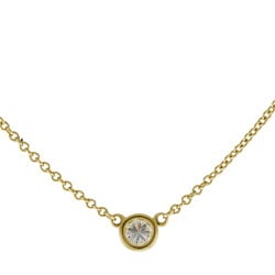 Tiffany by the Yard 0.12ct Necklace 18K Diamond Ladies TIFFANY&Co.