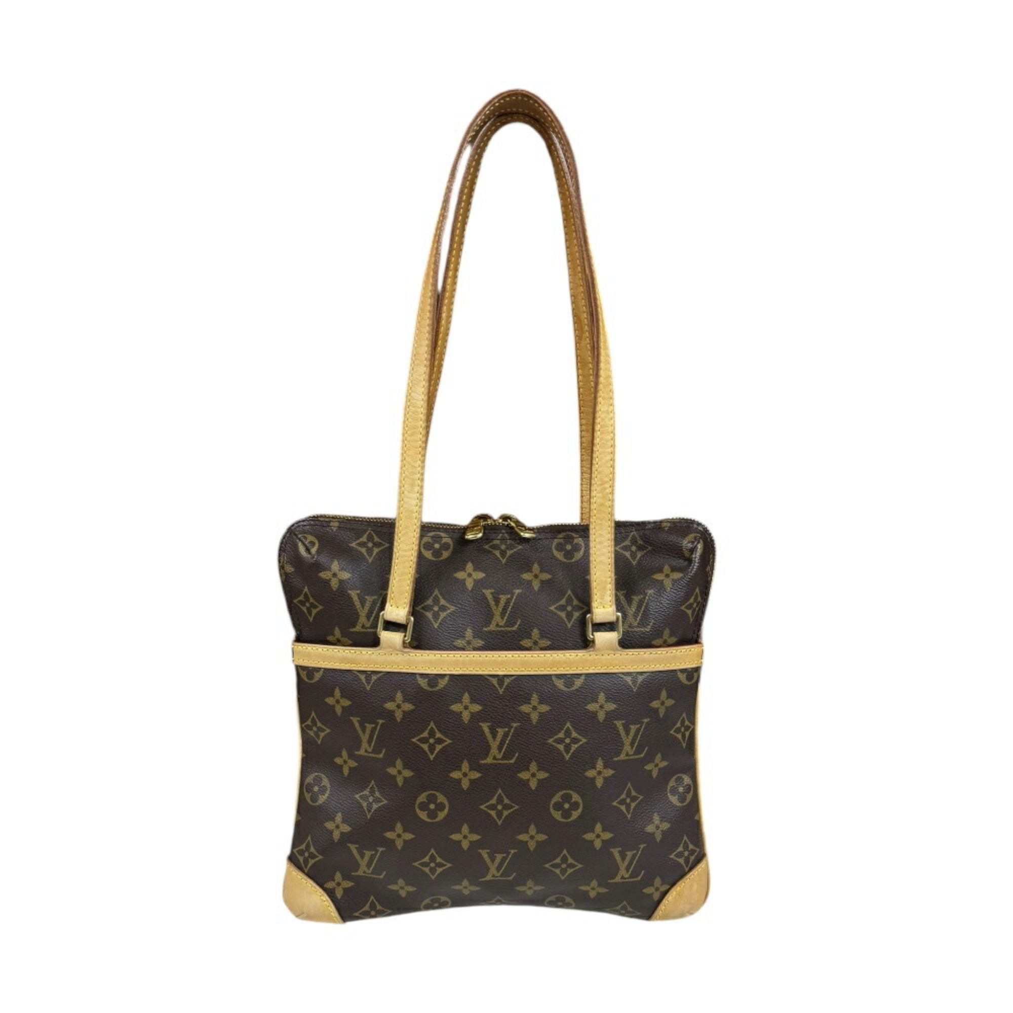 Louis Vuitton Cousin GM Monogram Shoulder Bag Canvas M51141 Brown Women's LOUIS VUITTON