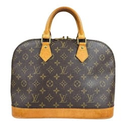 Louis Vuitton Alma Monogram Handbag Canvas M51130 Brown Women's LOUIS VUITTON