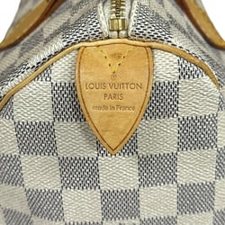 Louis Vuitton Speedy 25 Damier Azur Handbag Canvas N41534 White Women's LOUIS VUITTON