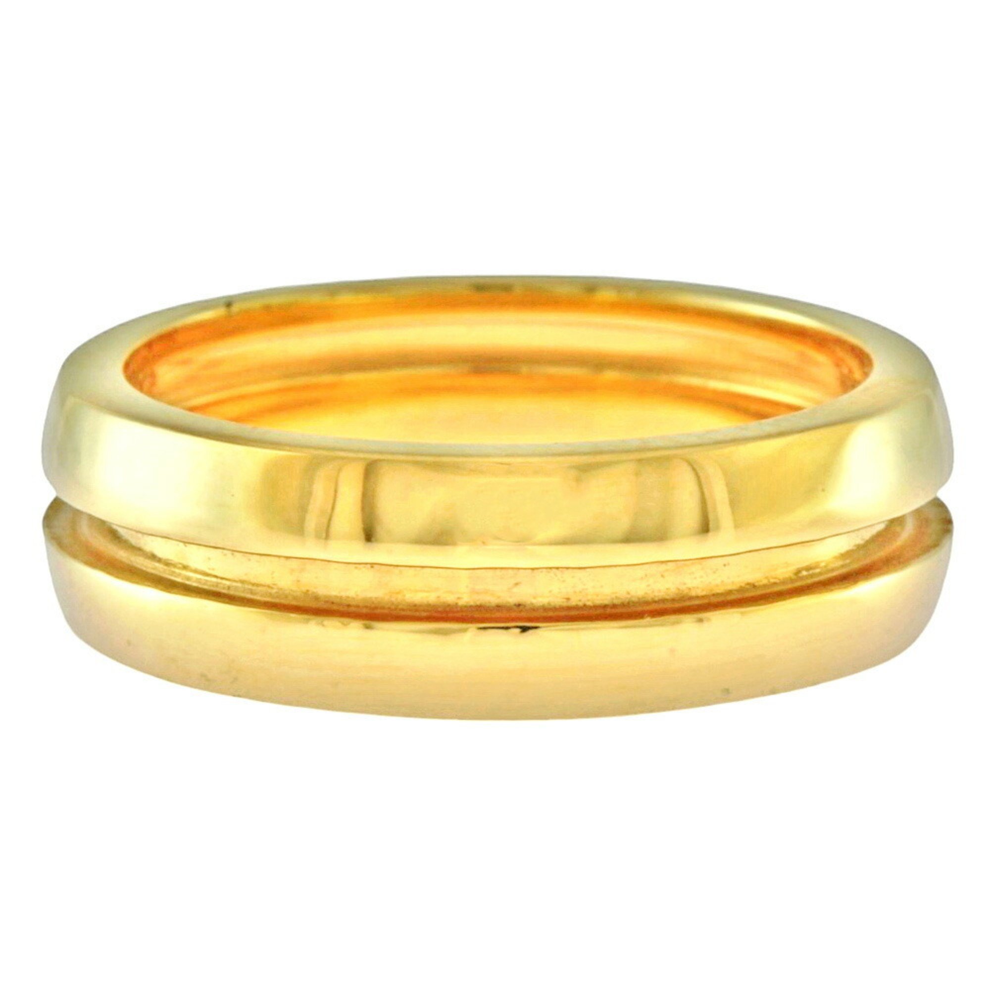 Tiffany Grooved Ring, Tiffany, size 11, 18k gold, women's, TIFFANY&Co.