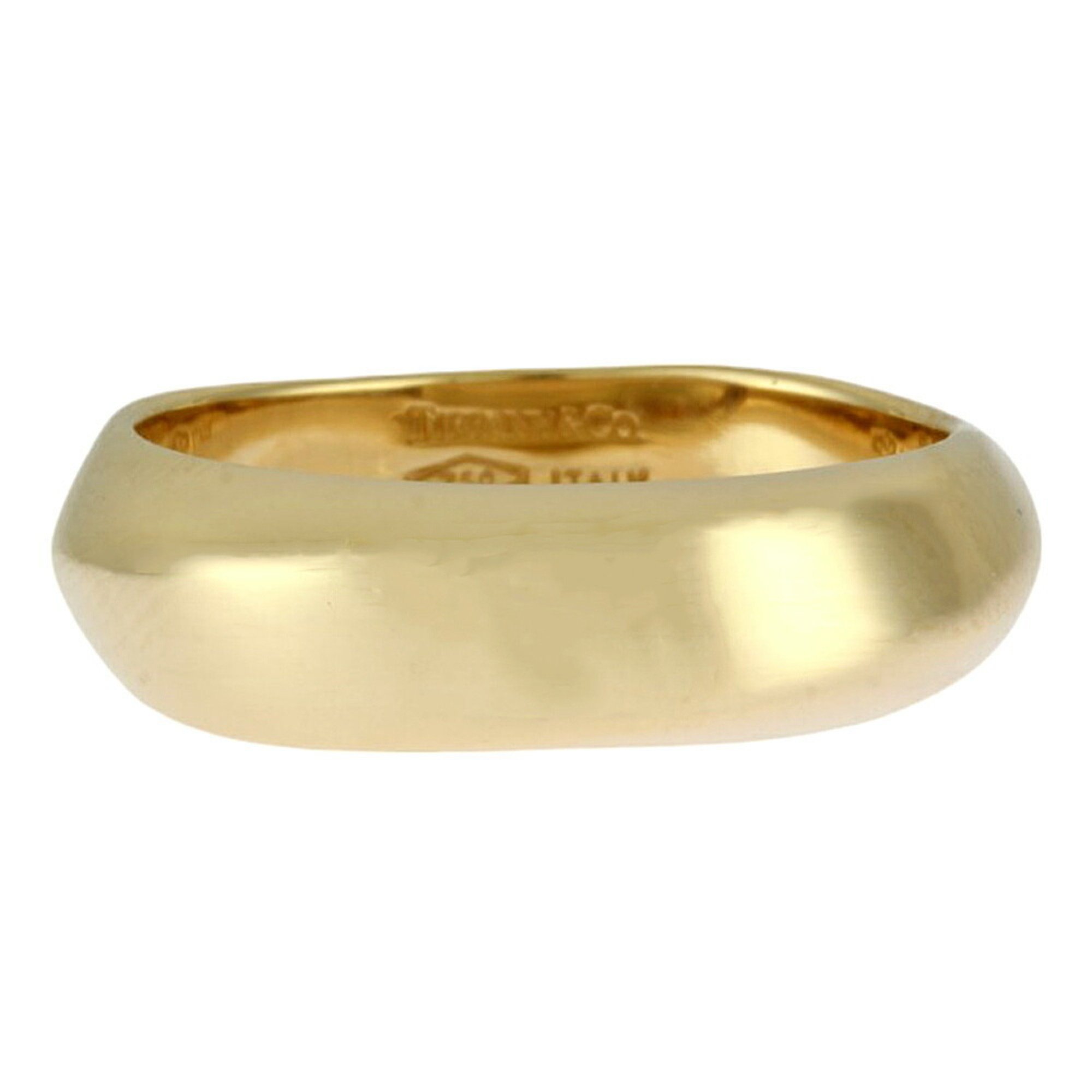 Tiffany knife edge ring, size 11.5, 18k gold, women's, TIFFANY&Co.