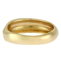 Tiffany knife edge ring, size 11.5, 18k gold, women's, TIFFANY&Co.