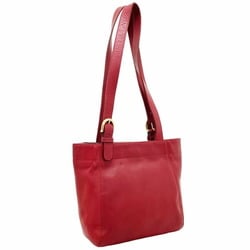 Coach Tote Bag Old Leather Red 4157 COACH Handbag Shoulder SW-9327