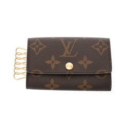 LOUIS VUITTON Louis Vuitton Monogram 6-Key Case Brown M62630 Women's Canvas Key