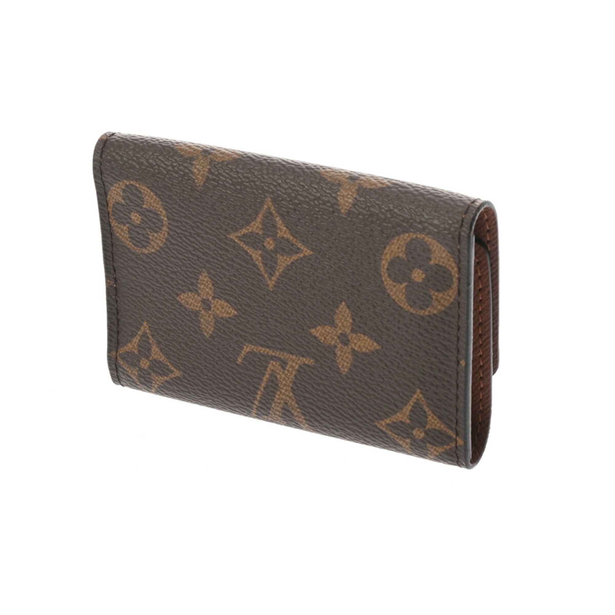 LOUIS VUITTON Louis Vuitton Monogram 6-Key Case Brown M62630 Women's Canvas Key