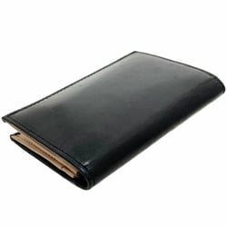 Prada Card Case Ribbon Business Holder Leather Black PRADA IC Pass NERO YWYN-13646