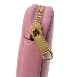 GUCCI Gucci Bananya Heart Shape Pink 701062 Women's Leather Coin Case