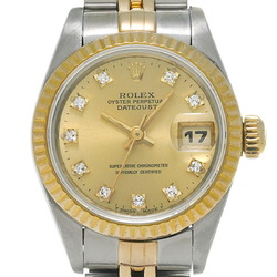 ROLEX Rolex Datejust 10P Diamond 69173G Ladies Watch Automatic