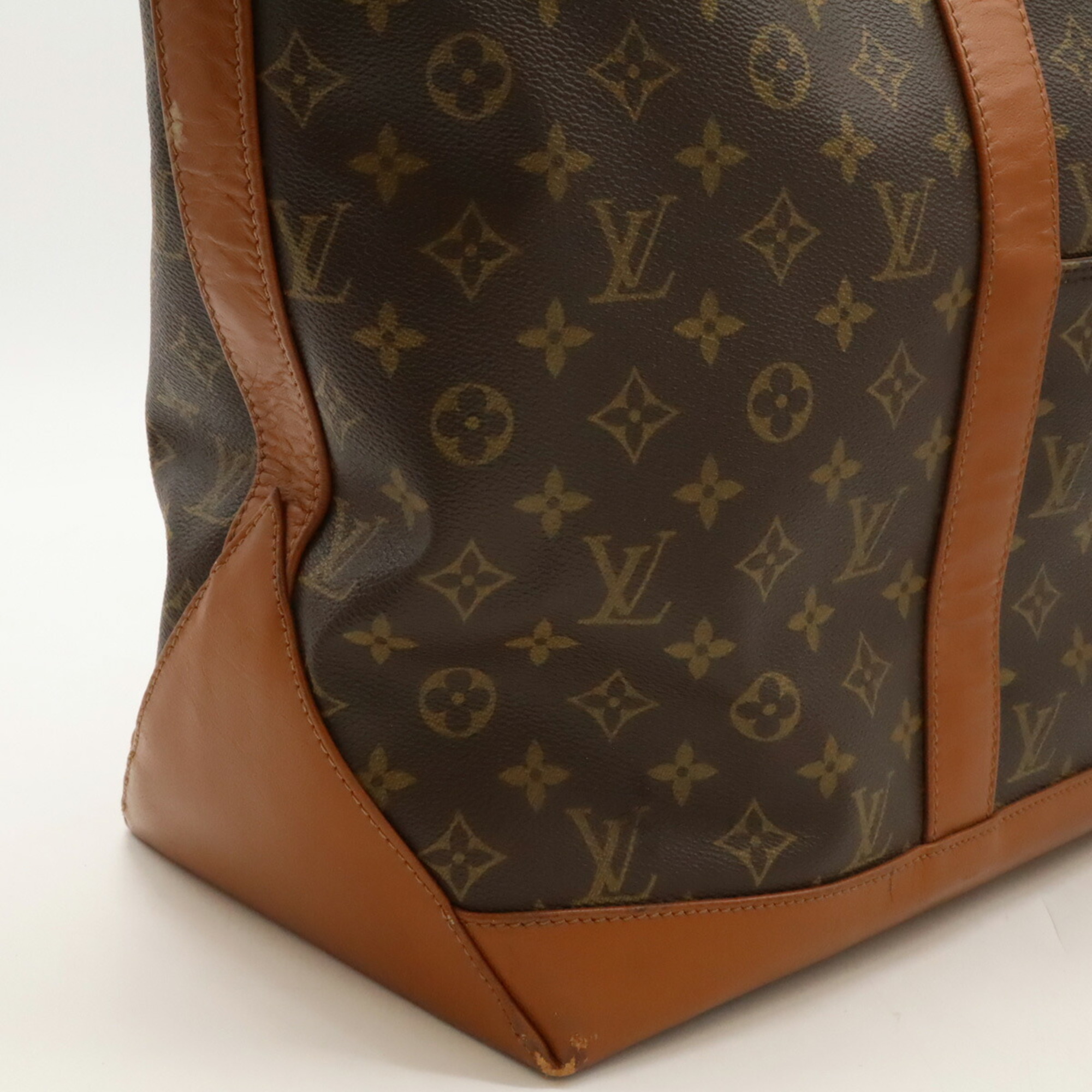 LOUIS VUITTON Louis Vuitton Monogram Sac Weekend GM Tote Bag Large M42420