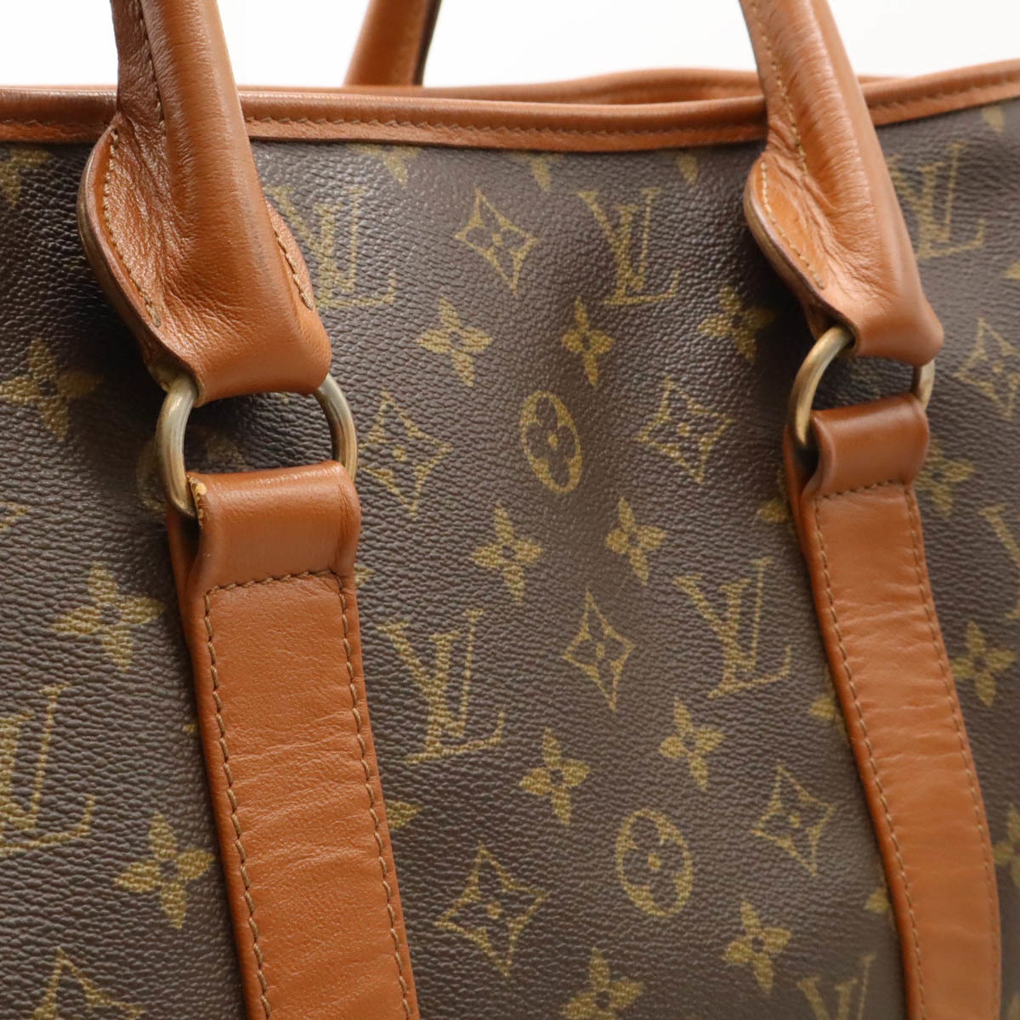 LOUIS VUITTON Louis Vuitton Monogram Sac Weekend GM Tote Bag Large M42420