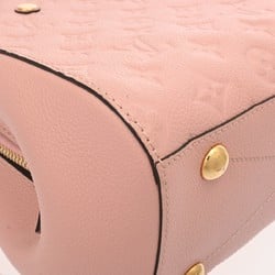 LOUIS VUITTON Louis Vuitton Monogram Empreinte Montaigne BB Rose Poudre M44123 Women's Leather Handbag