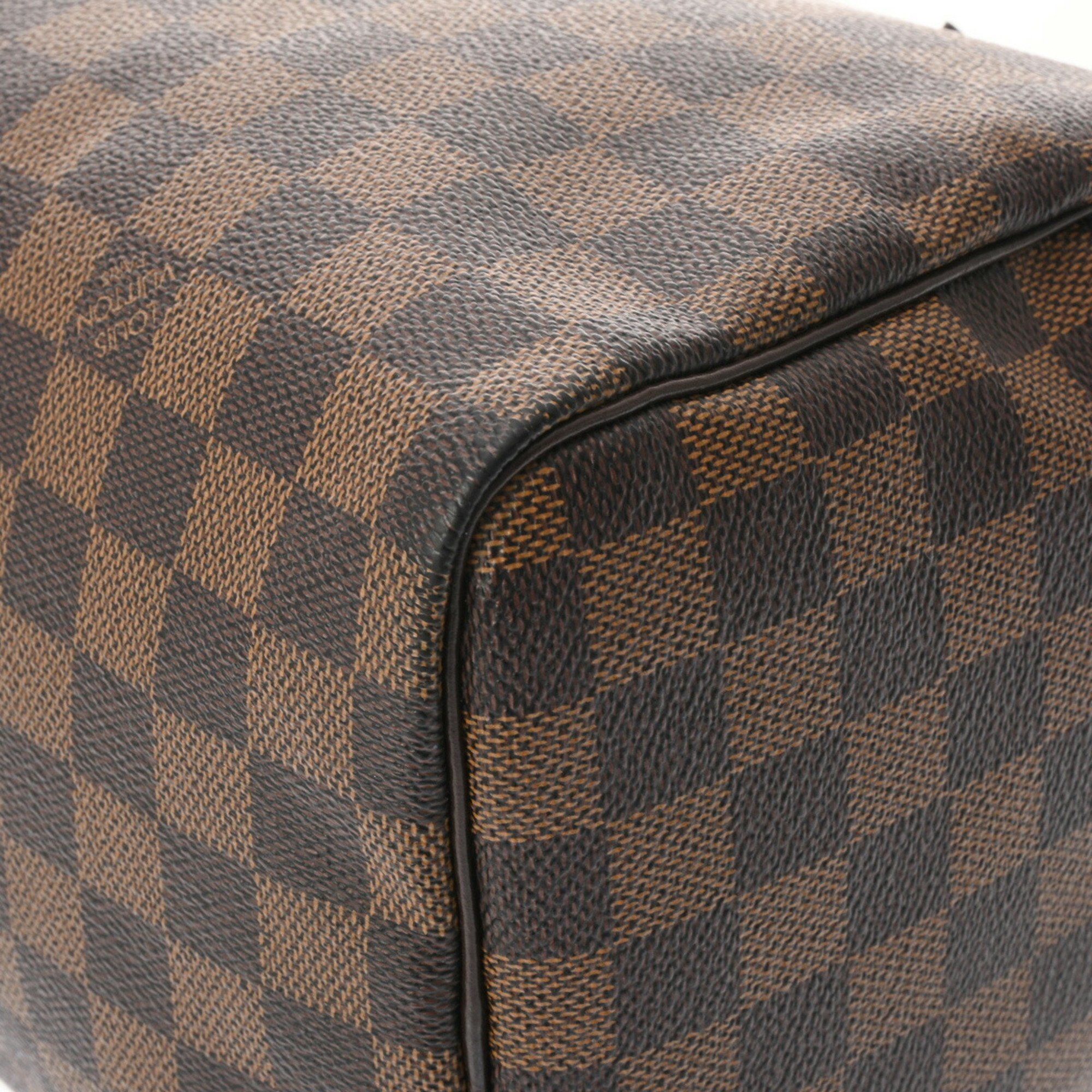 LOUIS VUITTON Damier Speedy 30 Brown N41531 Unisex Canvas Handbag