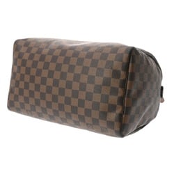 LOUIS VUITTON Damier Speedy 30 Brown N41531 Unisex Canvas Handbag